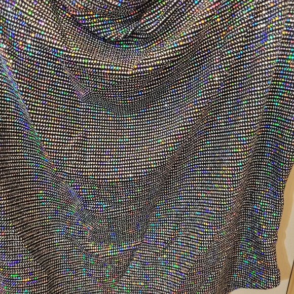 Nwt 90s style sparkly top - Picture 6 of 9
